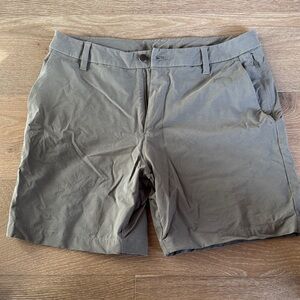 lululemon athletica Taupe Green Men's Shorts